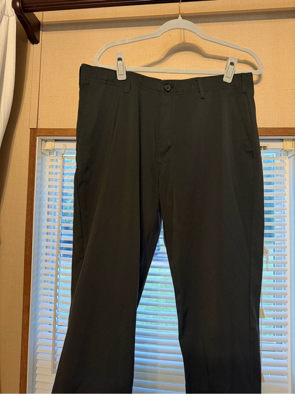bcg Men's Black Dress Pants - Straight Leg 34W x 32L